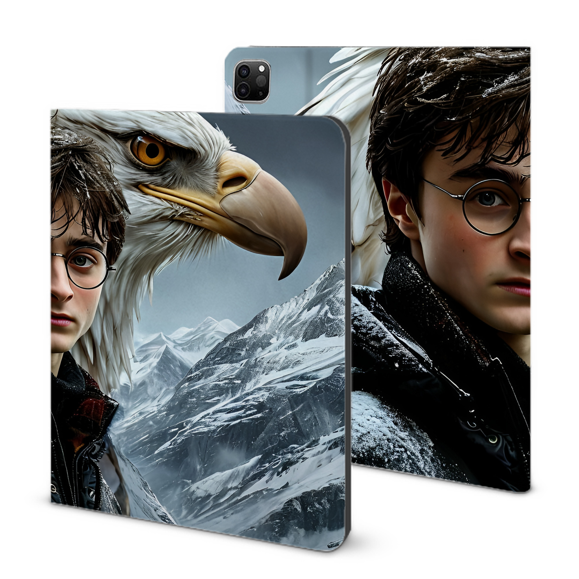 （画像用） Harry Potter ハリー・ポッターシリーズ IPad ケース ブック型 PUレザー TPU 耐衝撃 軽量 薄型 ペン収納なし 全面保護 IPad 各モデル対応